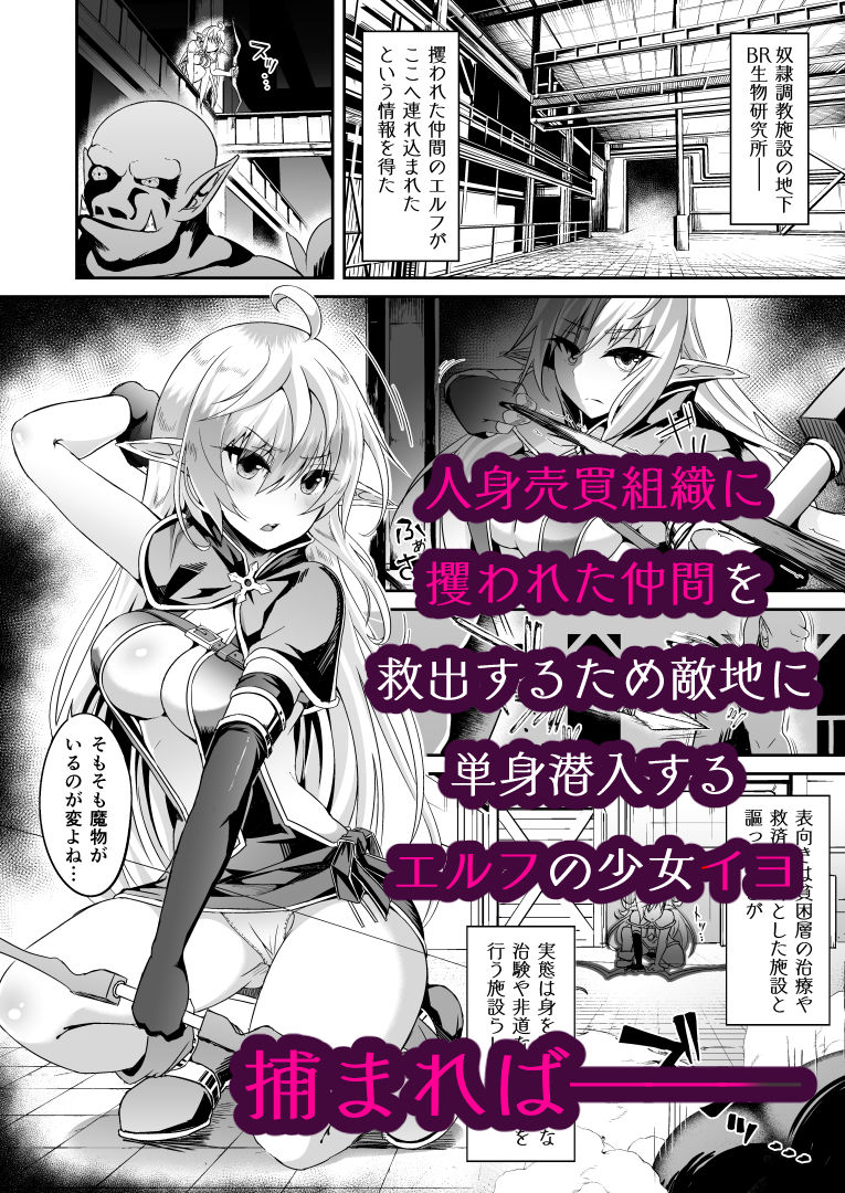 逃亡ELF総集編II サンプル2ページ目