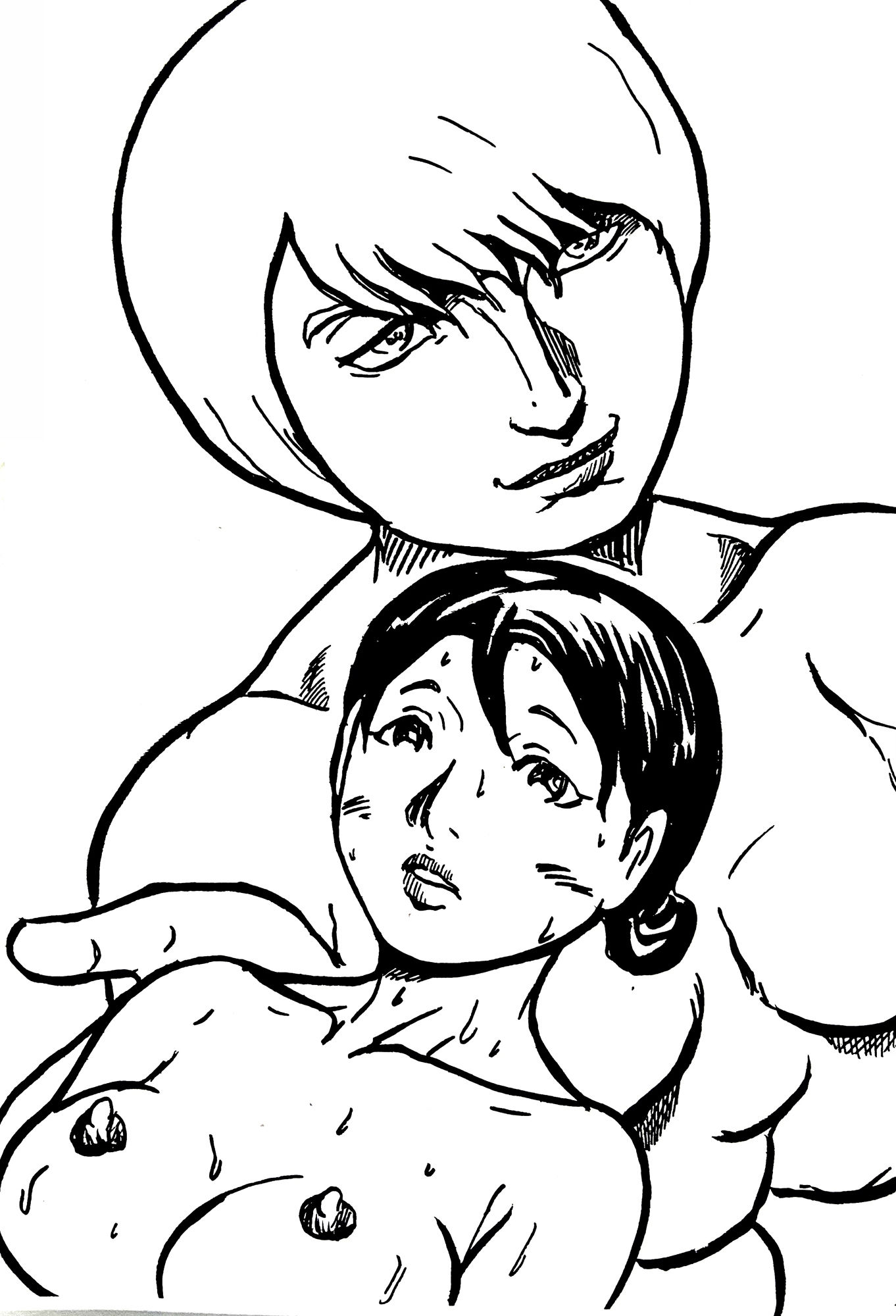 妊婦さん寝取られ サンプル1ページ目