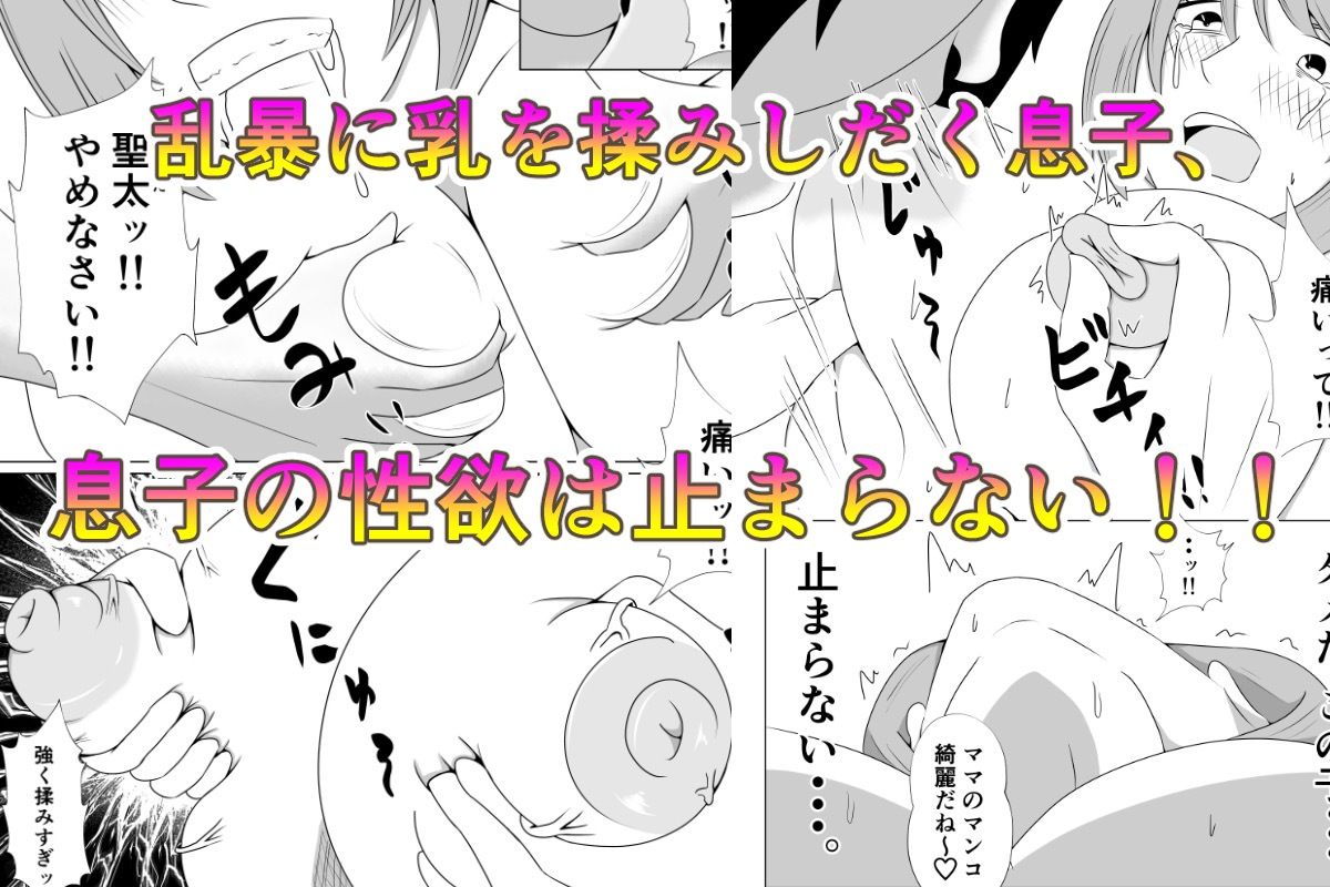 引きこもりのボクは毎日ママに抜いてもらってます サンプル4ページ目
