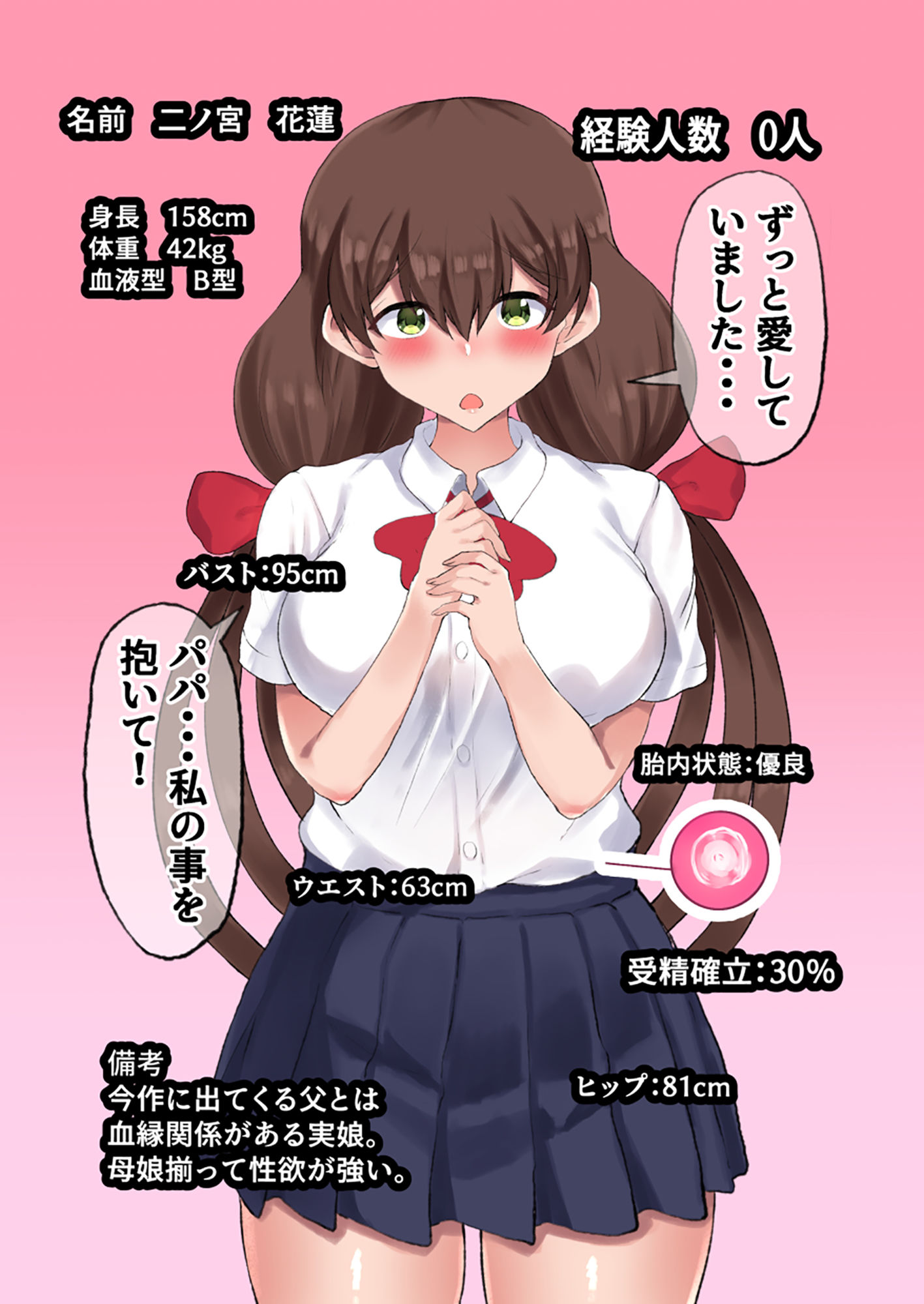 父娘妊活！妻と娘の3人で子作り！禁断の近親3pハーレム！ サンプル8ページ目