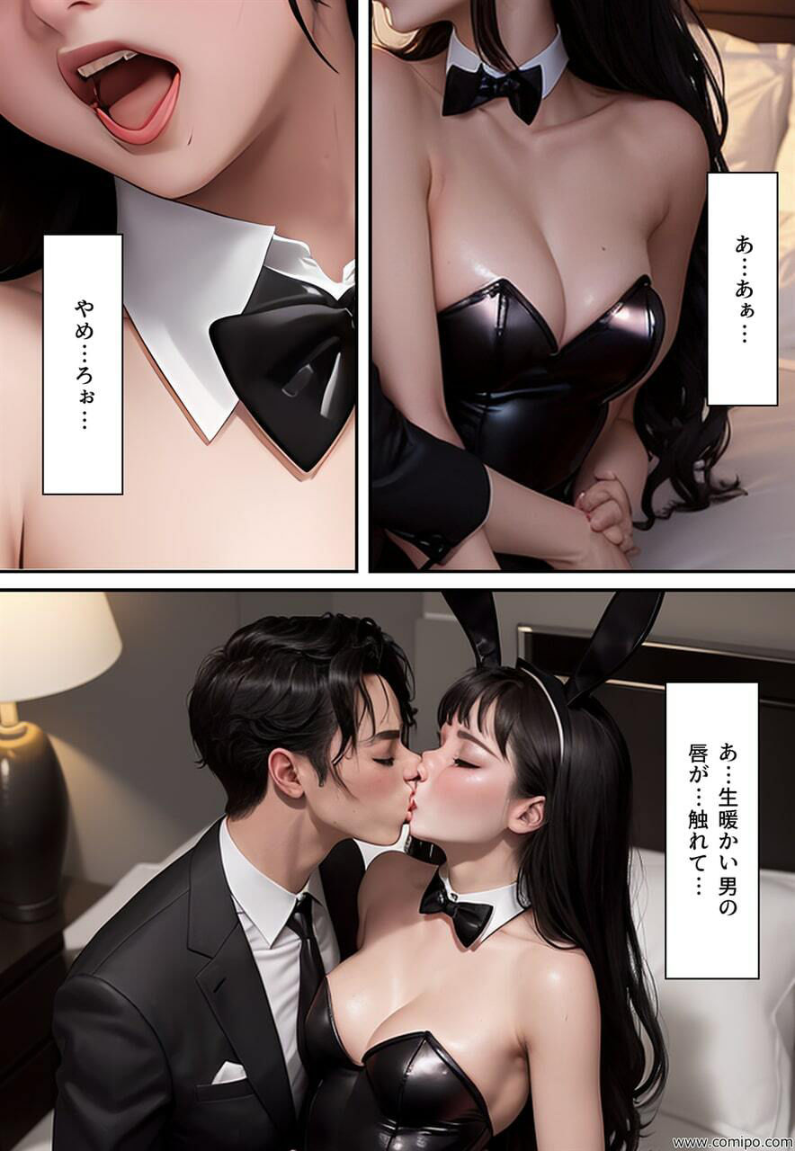 うさぎの穴 バニー・ガールにされていく男たち サンプル6ページ目