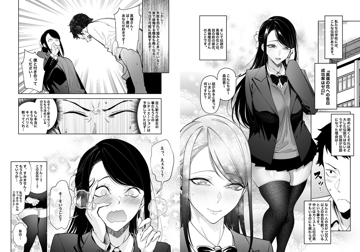 高嶺の花への告白成功率はゼロの訳 サンプル1ページ目