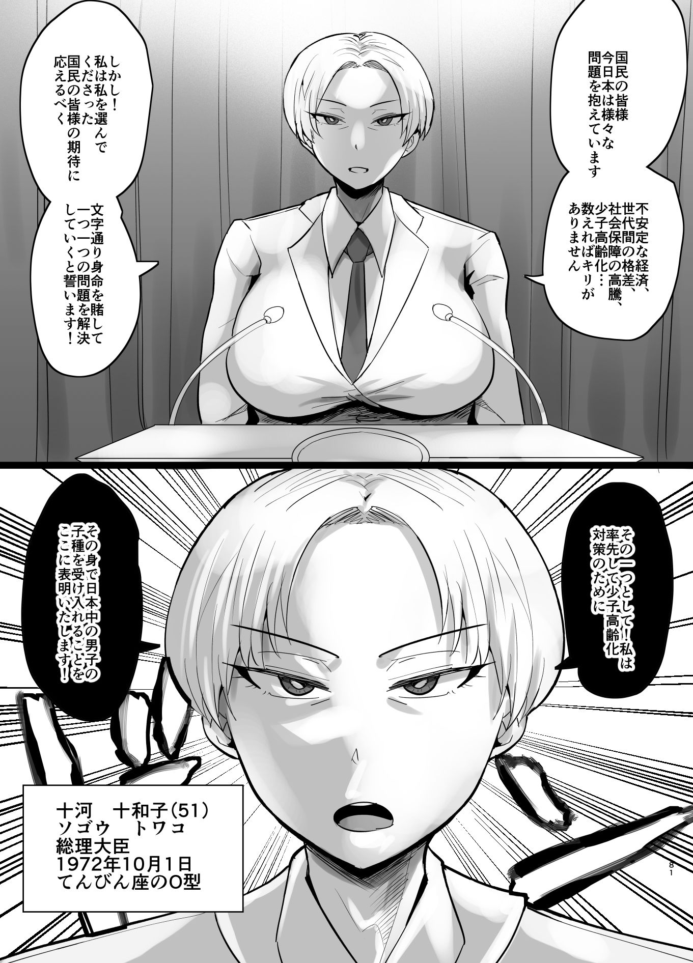 SEXしてなさそうな人ほどエグいSEXしてる説 Vol.6 サンプル1ページ目