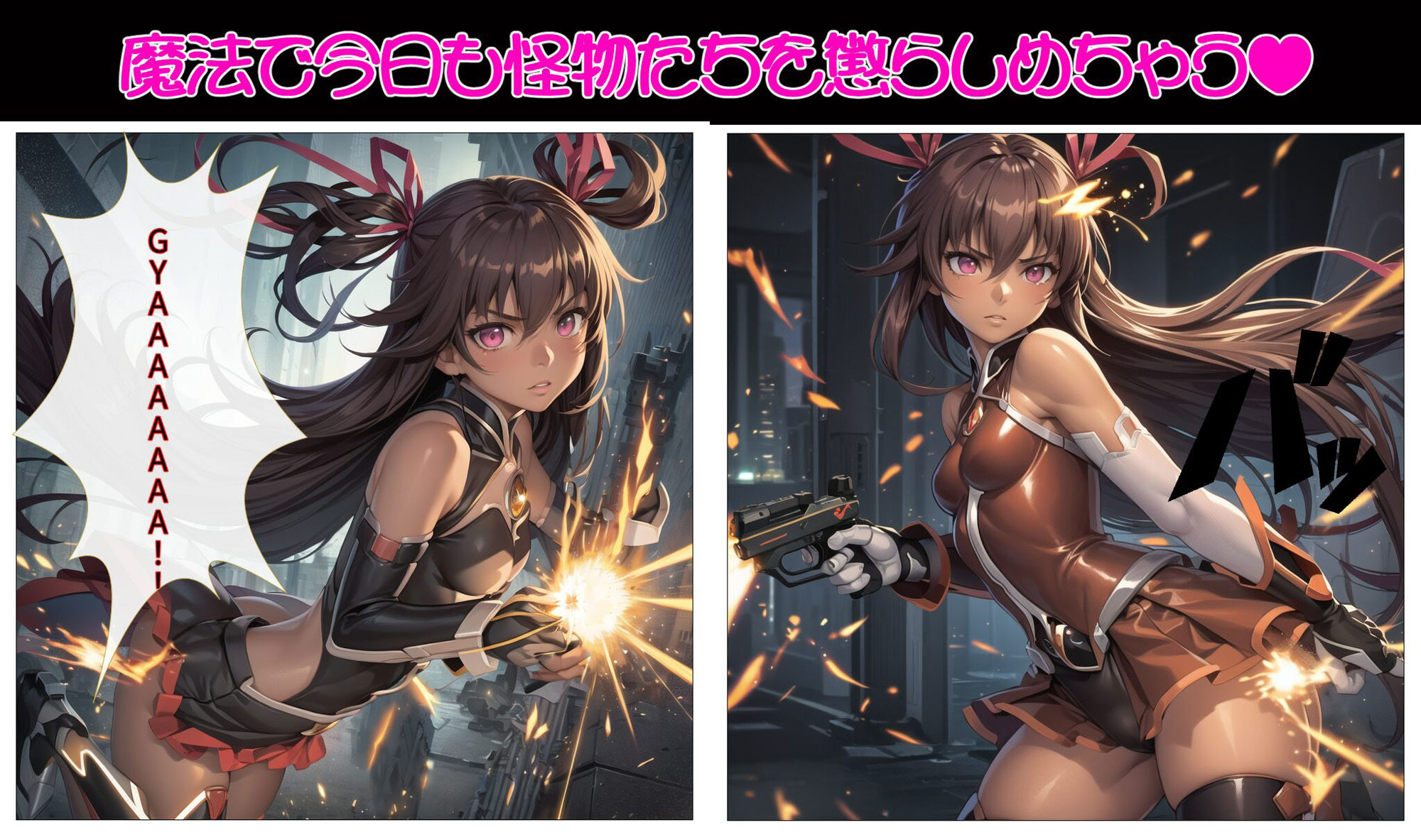 魔法少女ゆきかぜ、堕ちる サンプル2ページ目