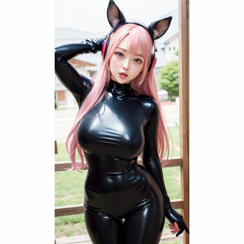 猫みみとボディースーツ サンプル4ページ目