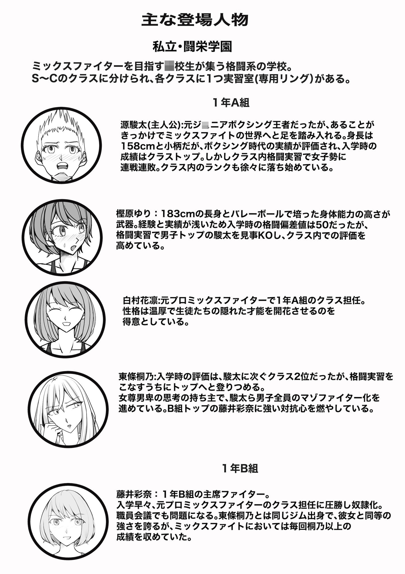 M-ファイトスクール3〜屈辱の対抗戦〜 サンプル1ページ目