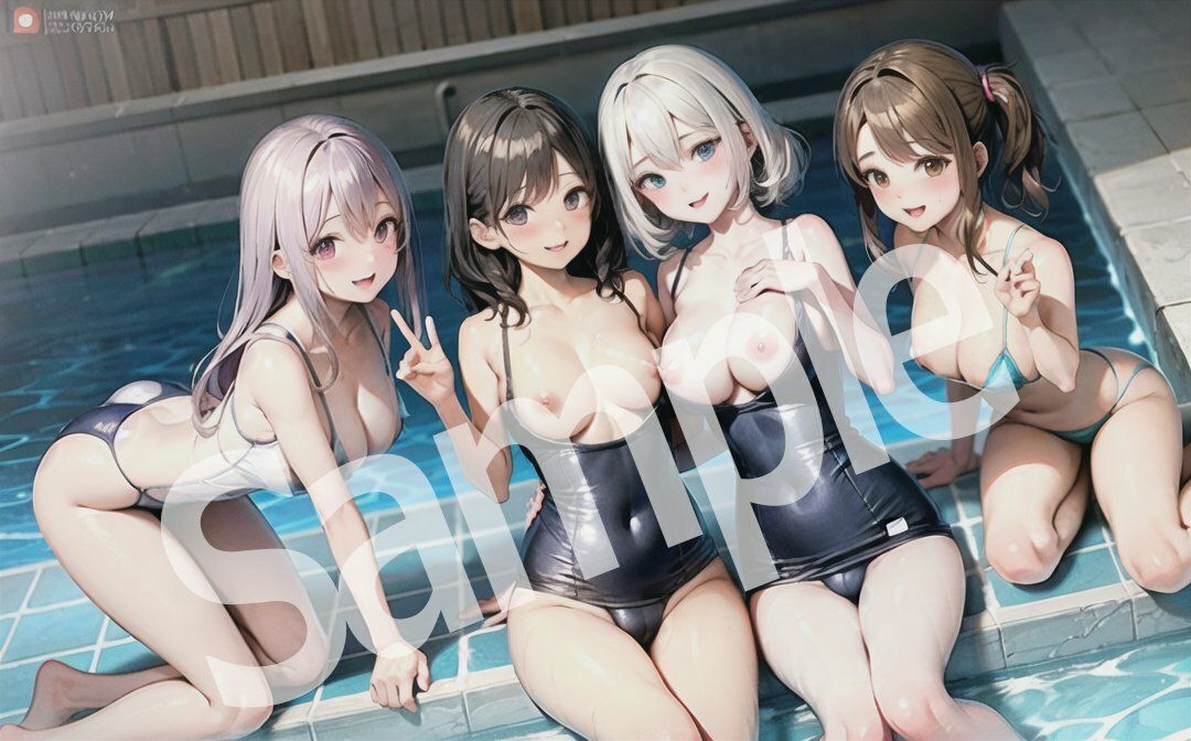 放課後 JK 制服ハーレム サンプル6ページ目