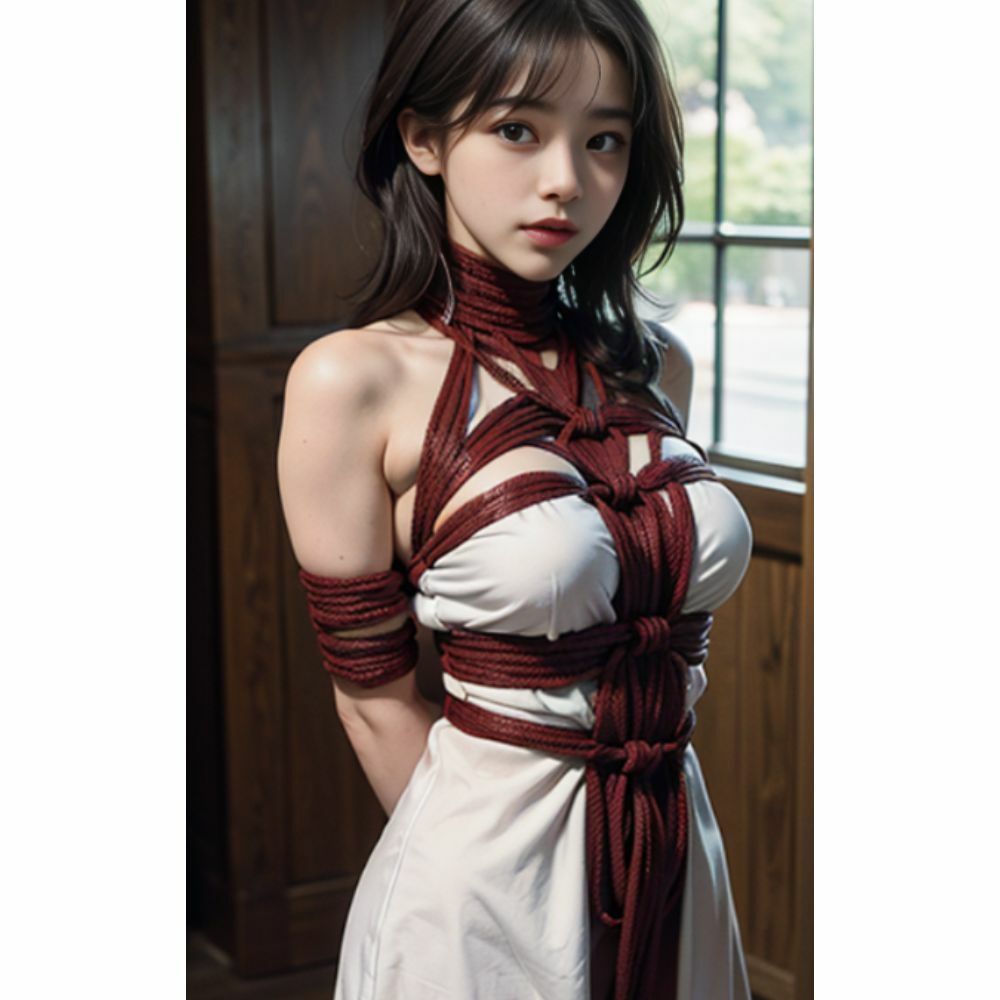 拘束美女 サンプル2ページ目
