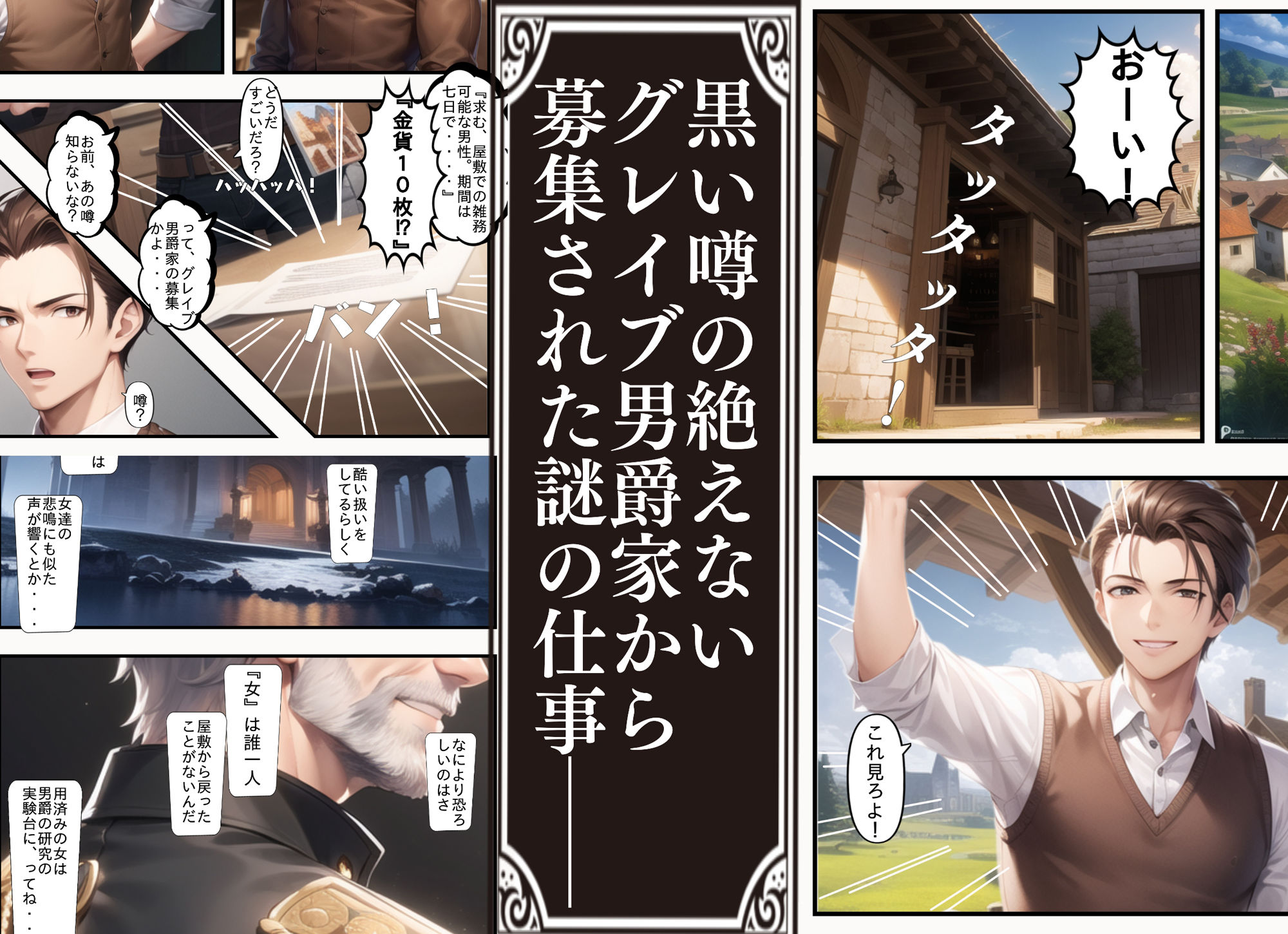 仕事内容は女体化でした〜仕事と騙されメス堕ちした男〜 サンプル6ページ目