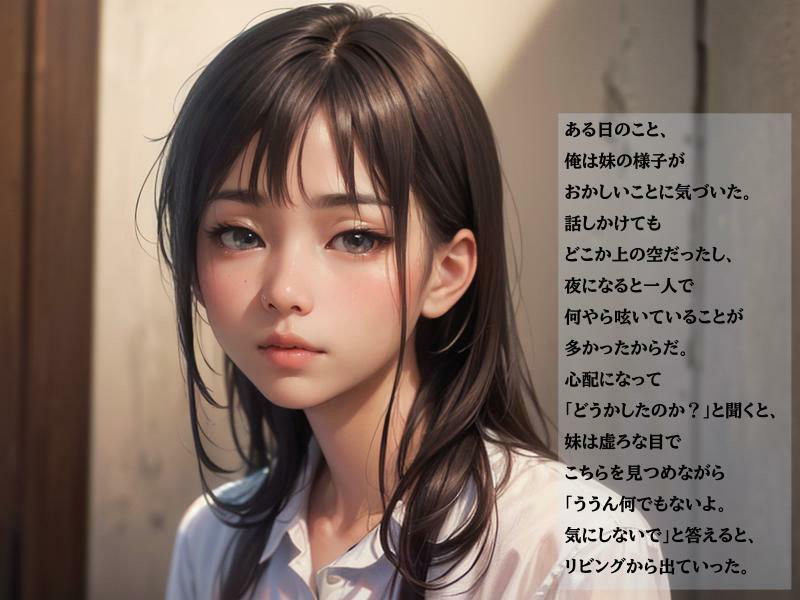 兄と妹の近親相姦日記 サンプル2ページ目