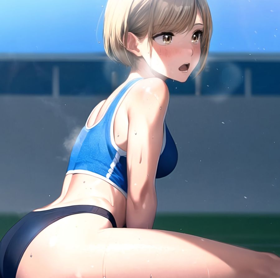 陸上少女 弓達遥花 〜三人目の女神〜 サンプル5ページ目