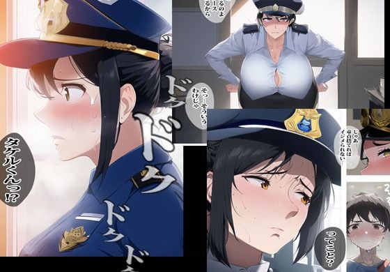 警官のおばさんとヒミツの筆おろしをしました サンプル4ページ目