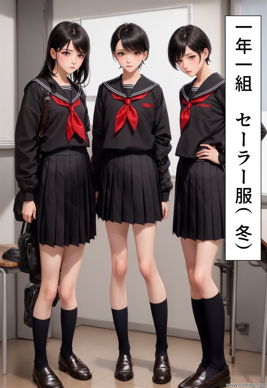 女装学園祭 プロローグ（全三部 その一） サンプル1ページ目