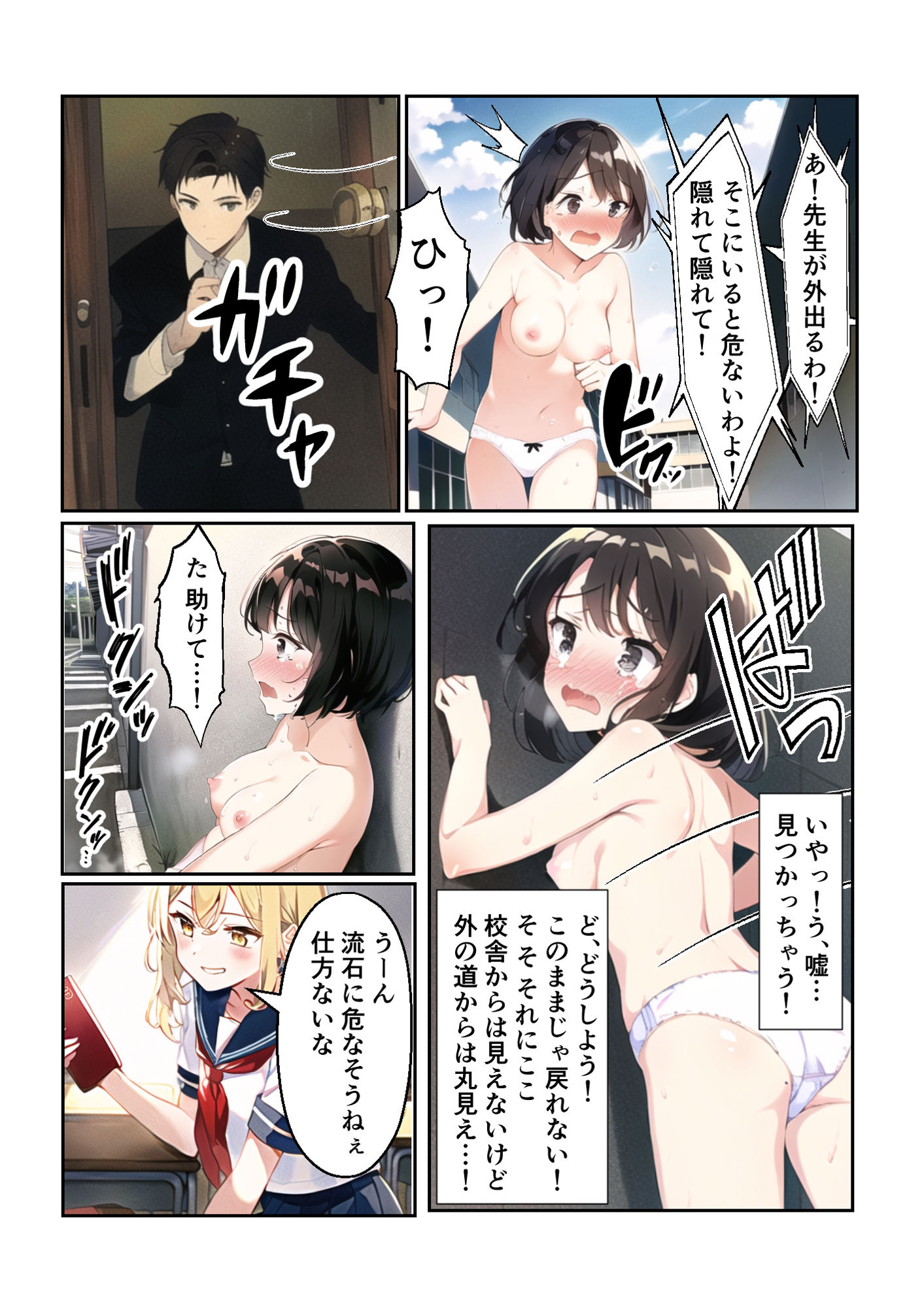 浅石来海の受難4 サンプル5ページ目