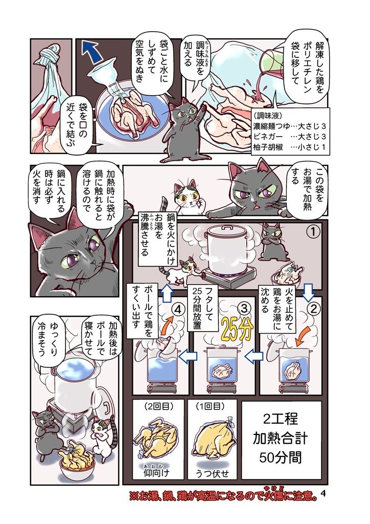 ねこねこくっきんぐ サンプル4ページ目
