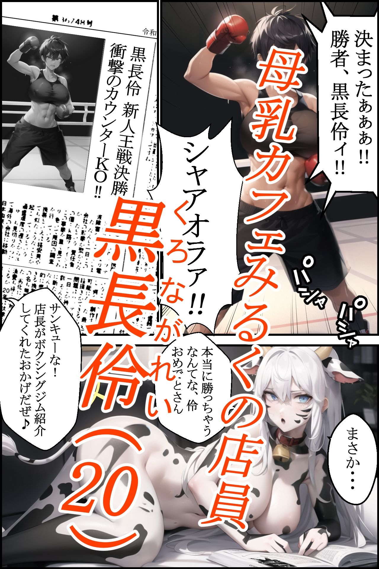 母乳カフェみるく 2日目 サンプル2ページ目