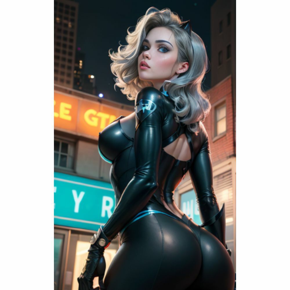 キャットスーツを着ている女がエロい サンプル3ページ目
