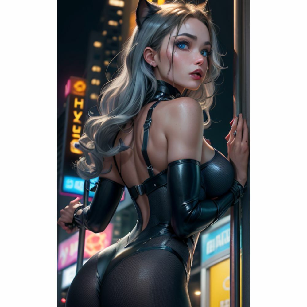 キャットスーツを着ている女がエロい サンプル9ページ目