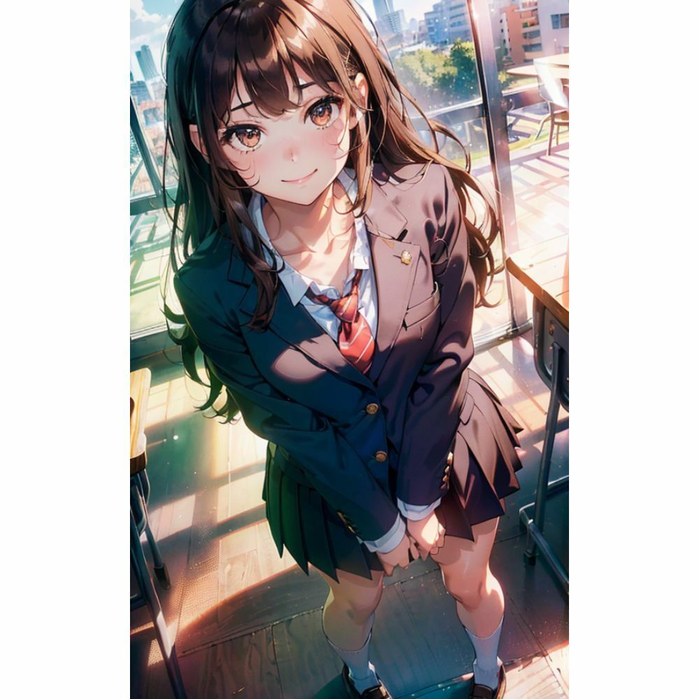 放課後の教室で美女と二人きり サンプル3ページ目