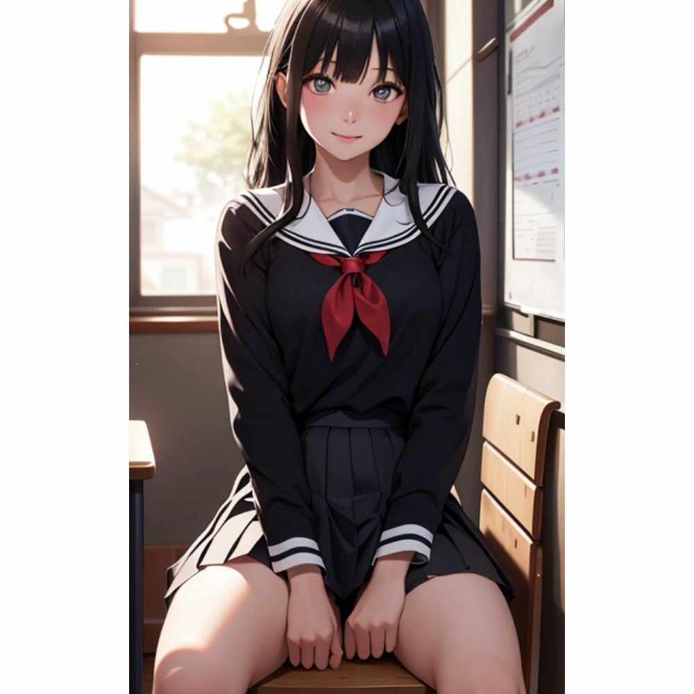 かわいい女の子がミニスカでパンチラしている サンプル7ページ目