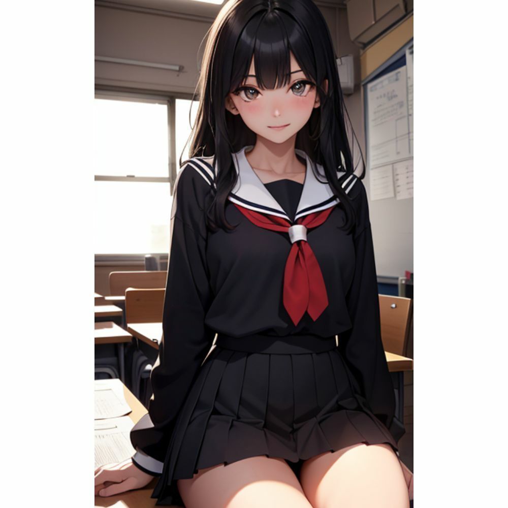 かわいい女の子がミニスカでパンチラしている サンプル10ページ目