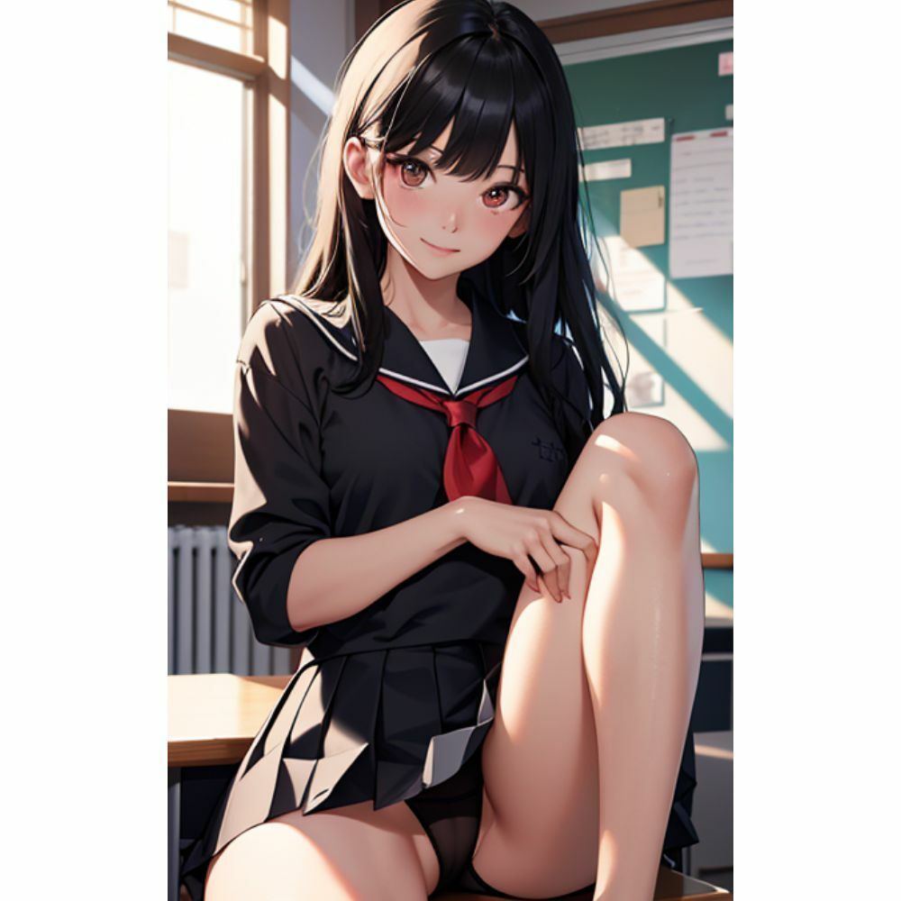 かわいい女の子がミニスカでパンチラしてくる サンプル3ページ目