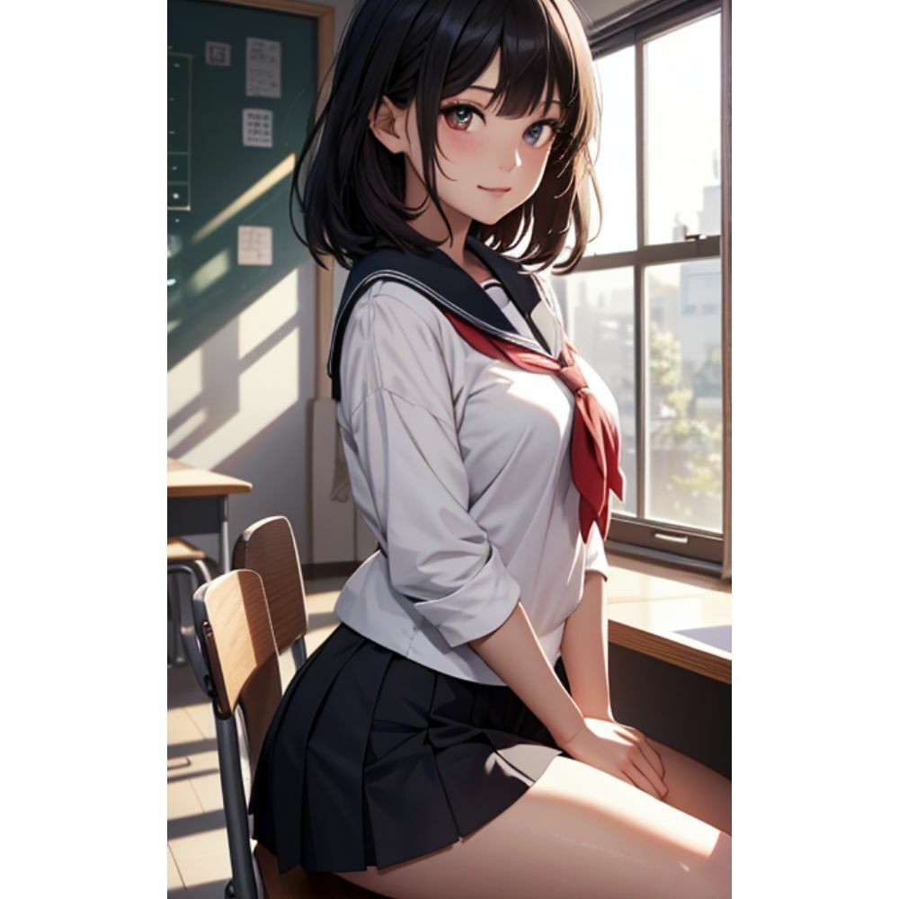 かわいい女の子がミニスカでパンチラしてくる サンプル8ページ目