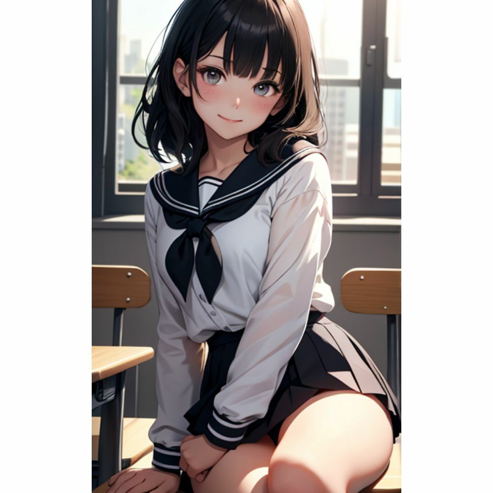 かわいい女の子がミニスカでパンチラしてくる サンプル10ページ目