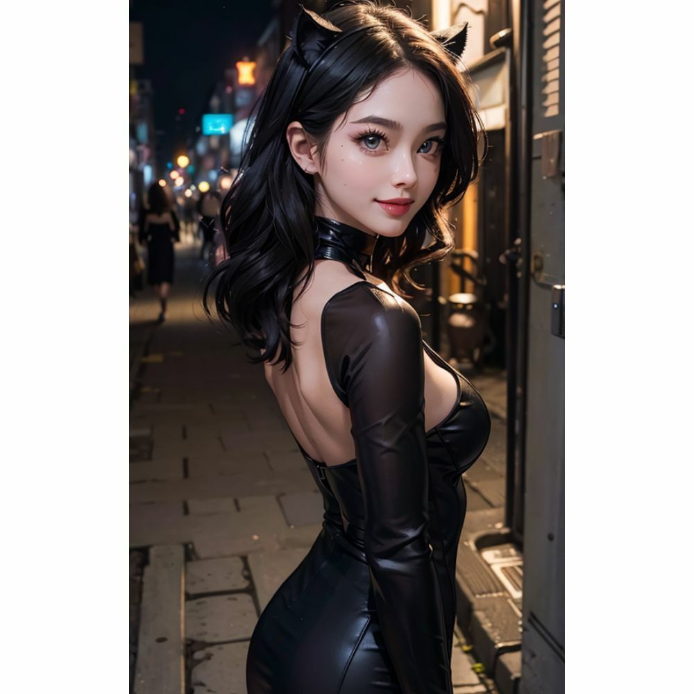 猫耳美女の野外露出 サンプル7ページ目