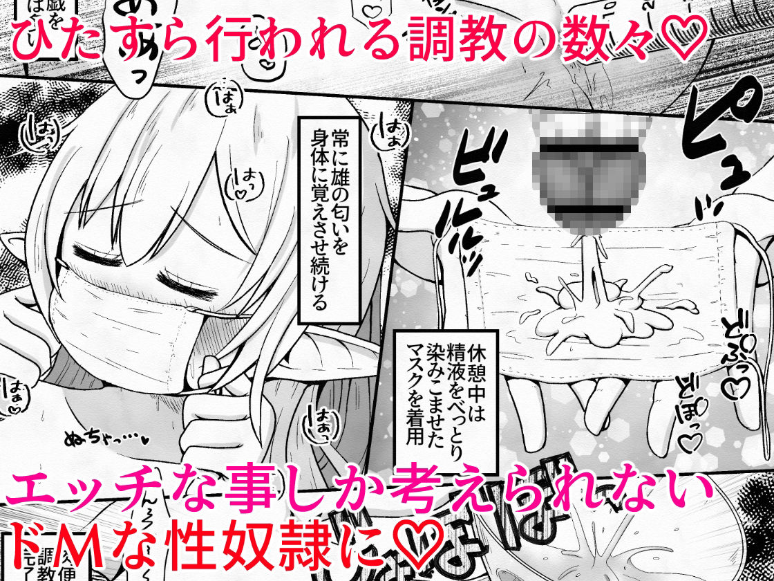 エルフの女の子を騙して誘拐し性奴●に調教するお話 サンプル8ページ目