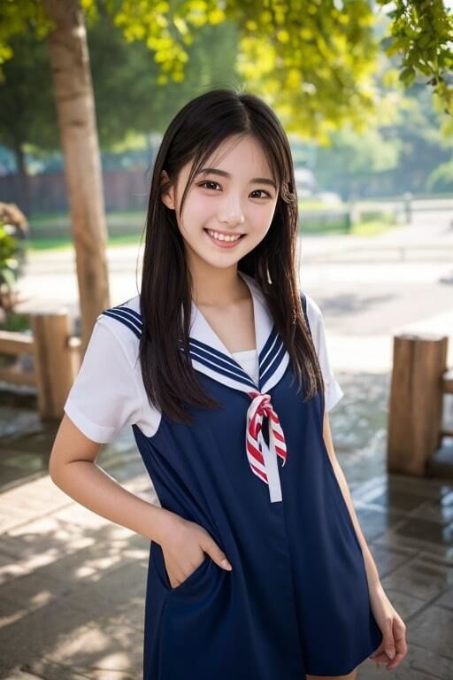 AI生成美女写真集 vol5 清楚美女 サンプル5ページ目