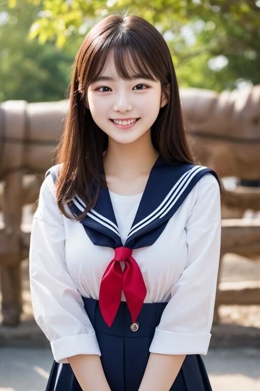AI生成美女写真集 vol5 清楚美女 サンプル6ページ目