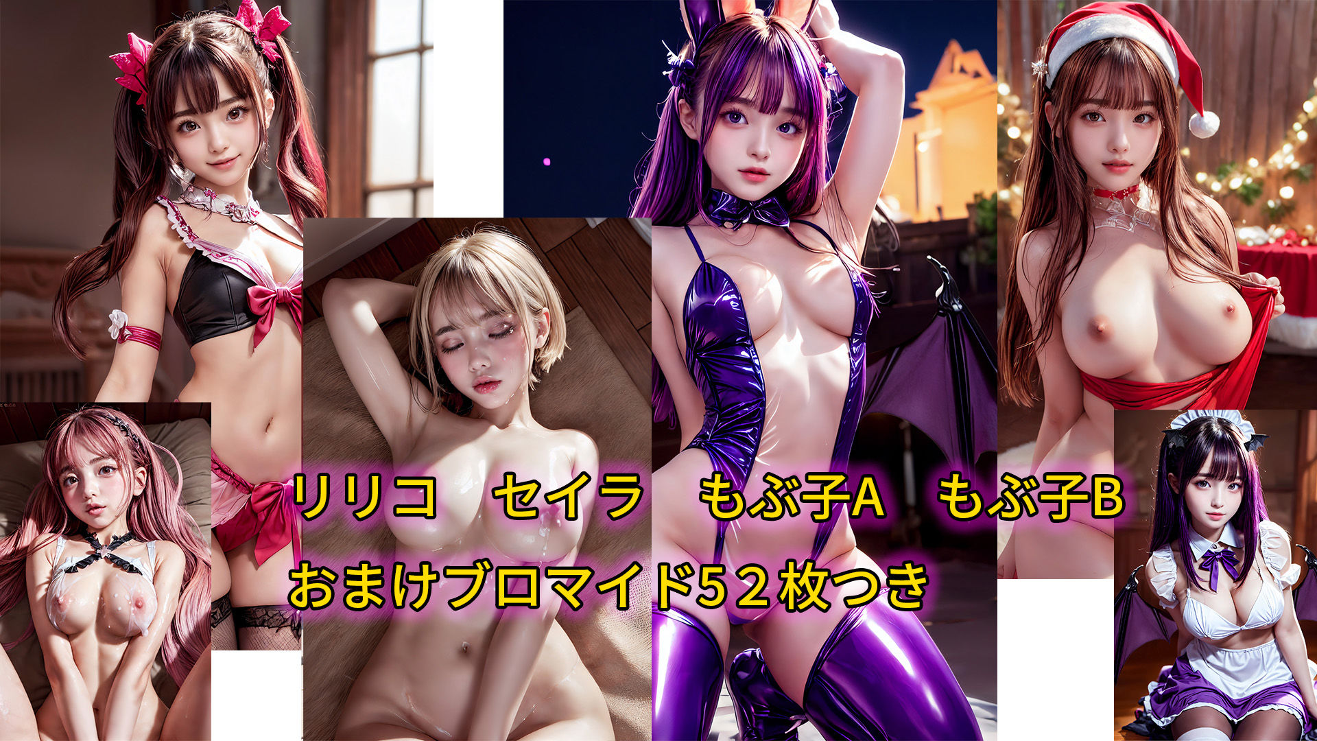 サキュバスリリコとマジカルセイラ サンプル7ページ目