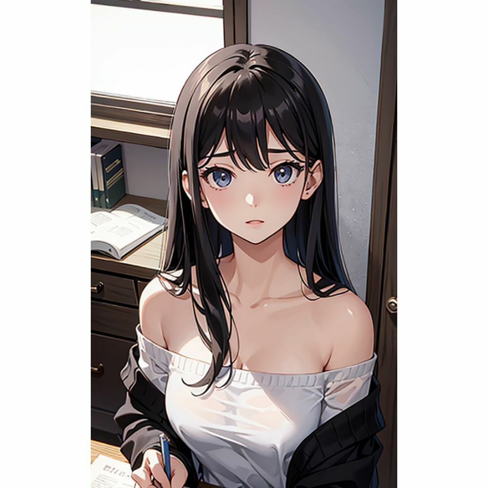 家庭教師先の女の子の谷間がエロ過ぎて勉強どころじゃない サンプル2ページ目