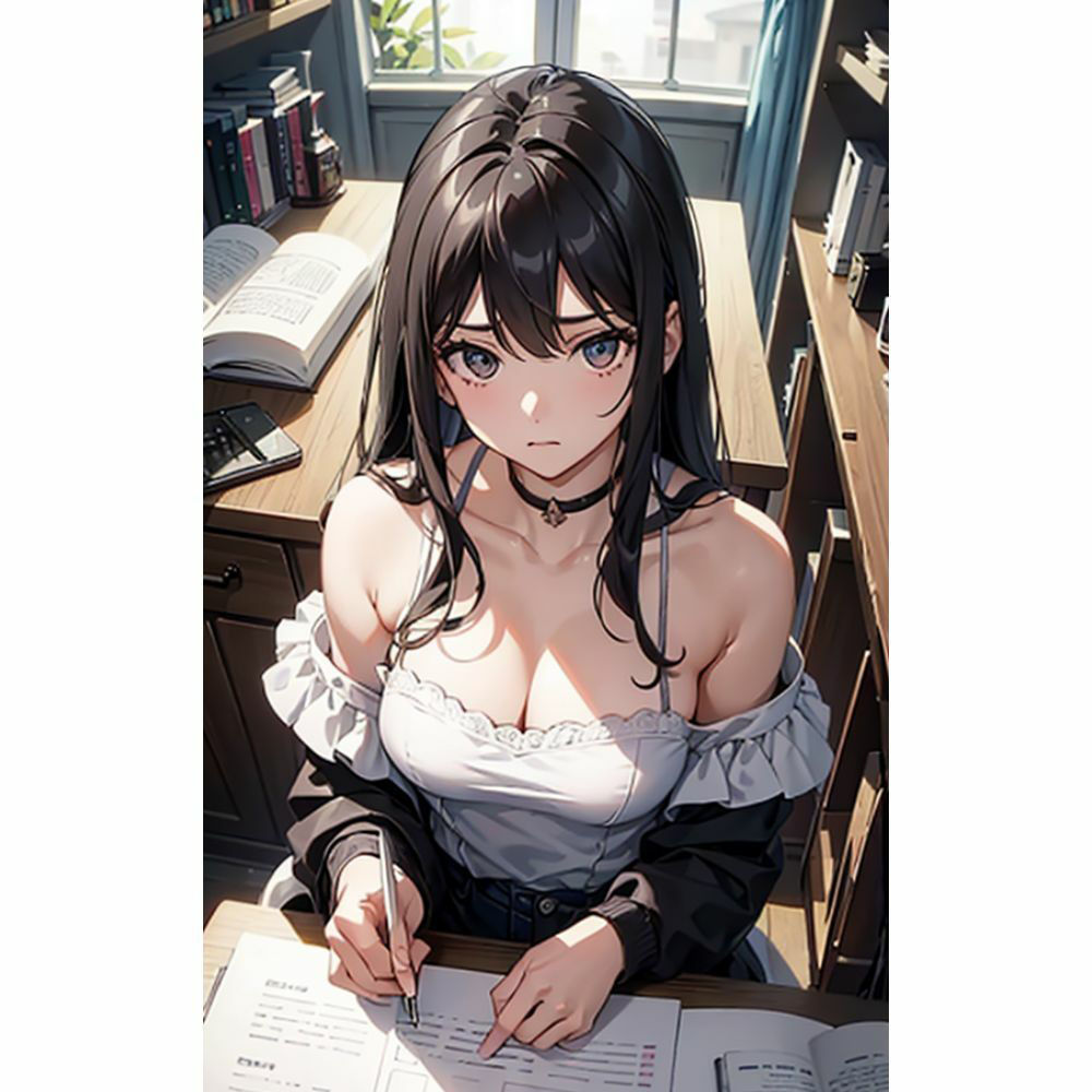 家庭教師先の女の子の谷間がエロ過ぎて勉強どころじゃない サンプル5ページ目