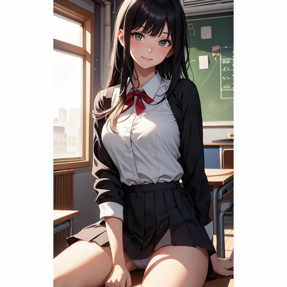 かわいい女の子がパンチラしている サンプル7ページ目
