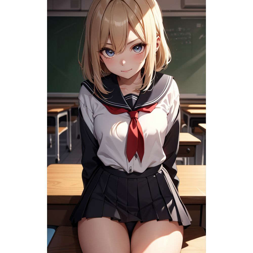 かわいい女の子がパンチラしている サンプル8ページ目