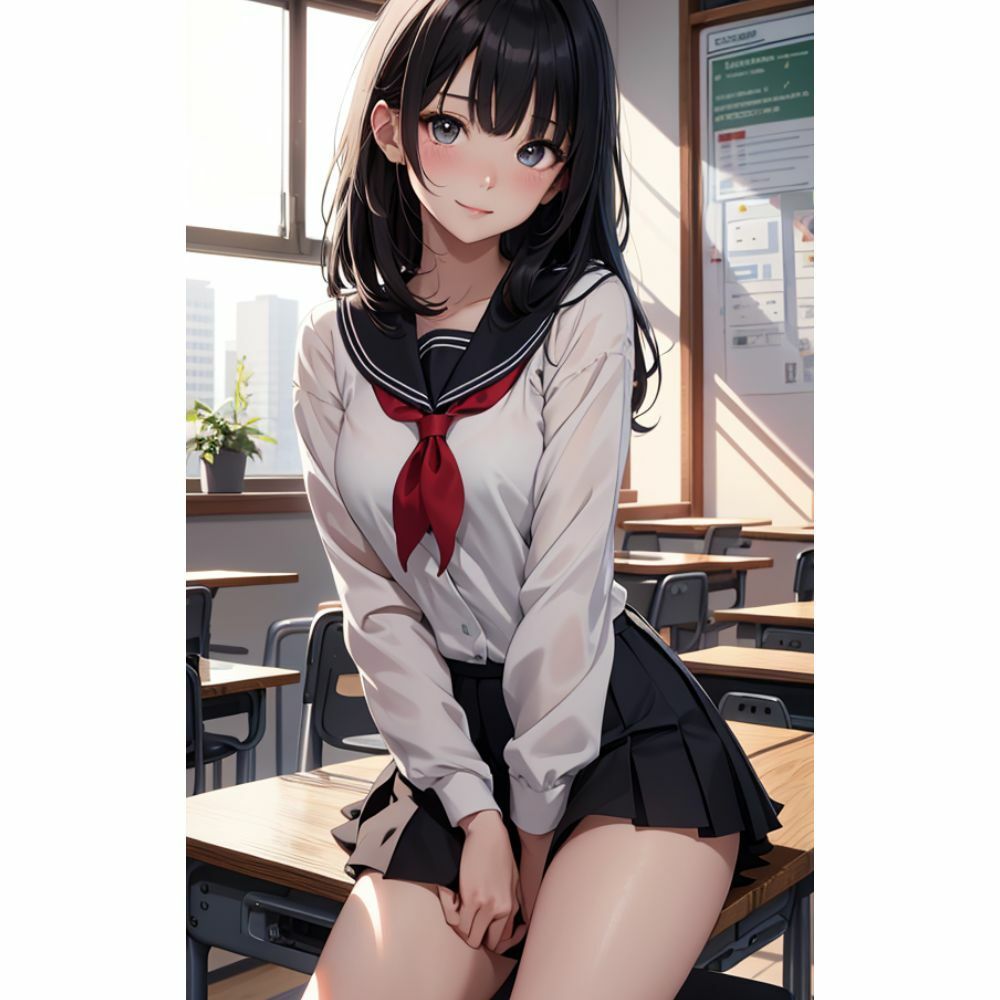 かわいい女の子がパンチラしている サンプル9ページ目