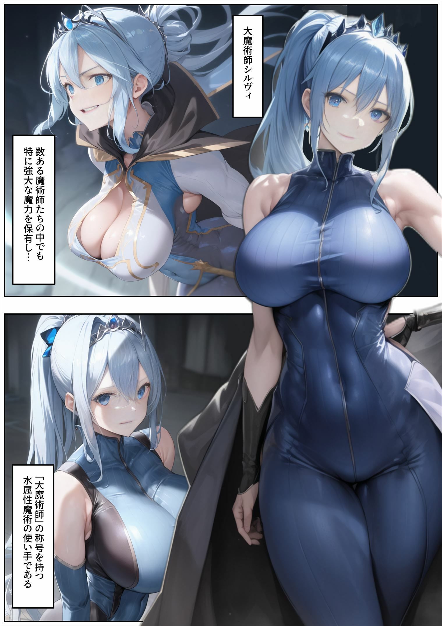 売奴家畜化調教3 魔術師シルヴィ サンプル1ページ目
