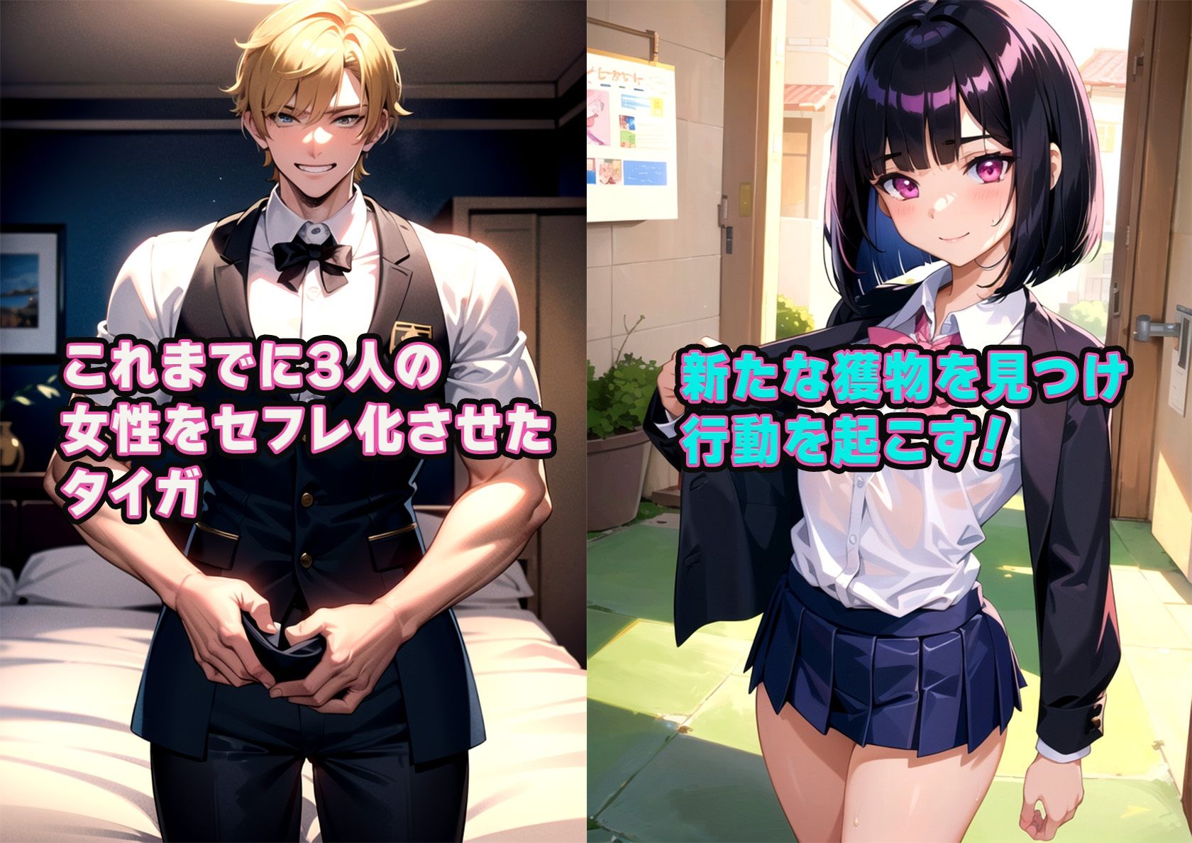 後輩女子が転校生に寝取られる-瀬戸内真実編- サンプル1ページ目