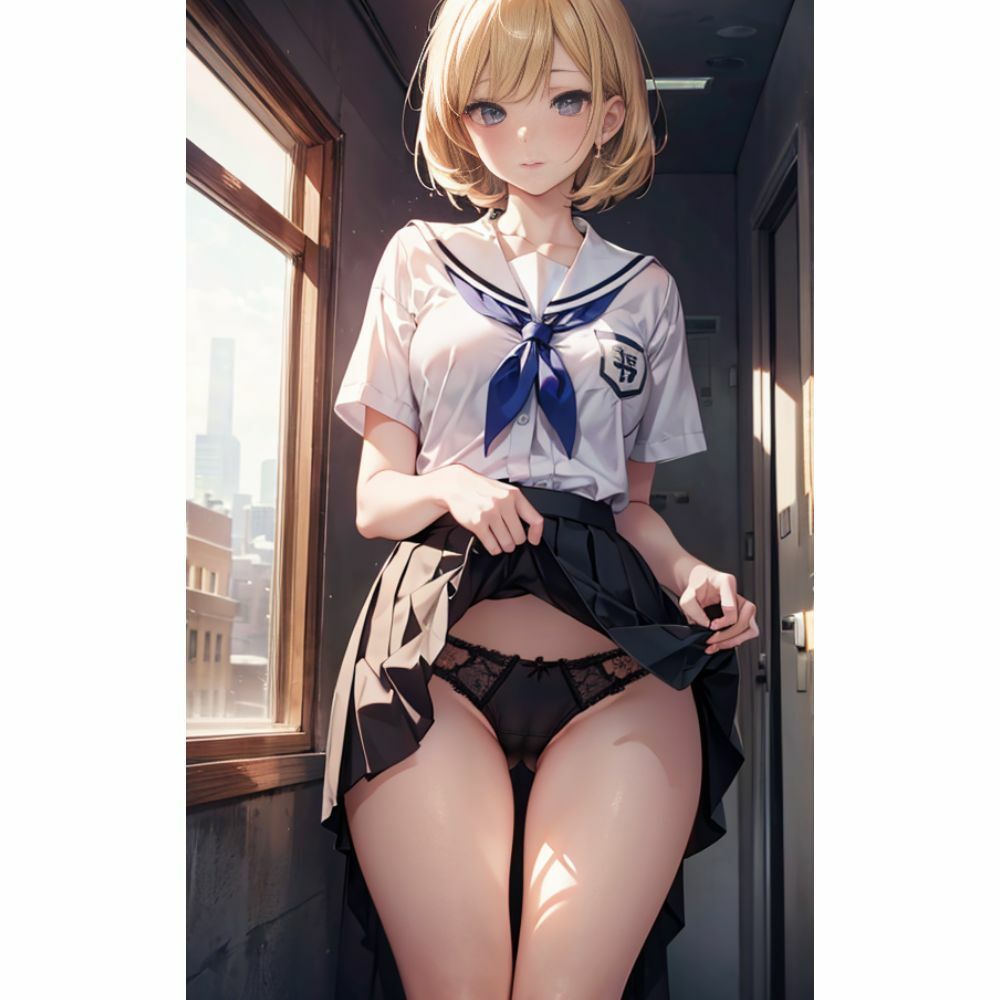 スカートめくって サンプル7ページ目
