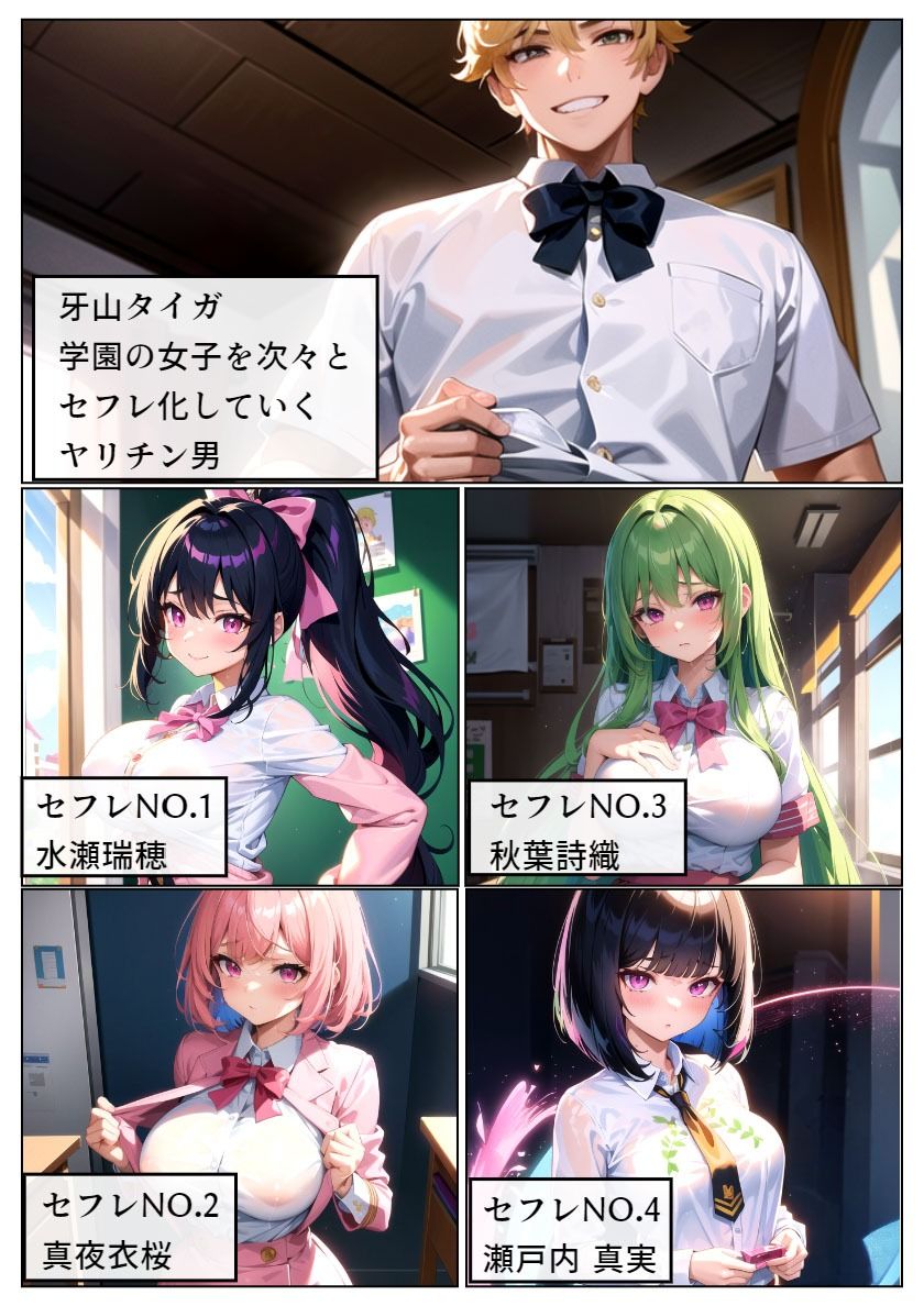 巫女同級生を堕とす！従順なセフレに変えられる同級生 サンプル1ページ目