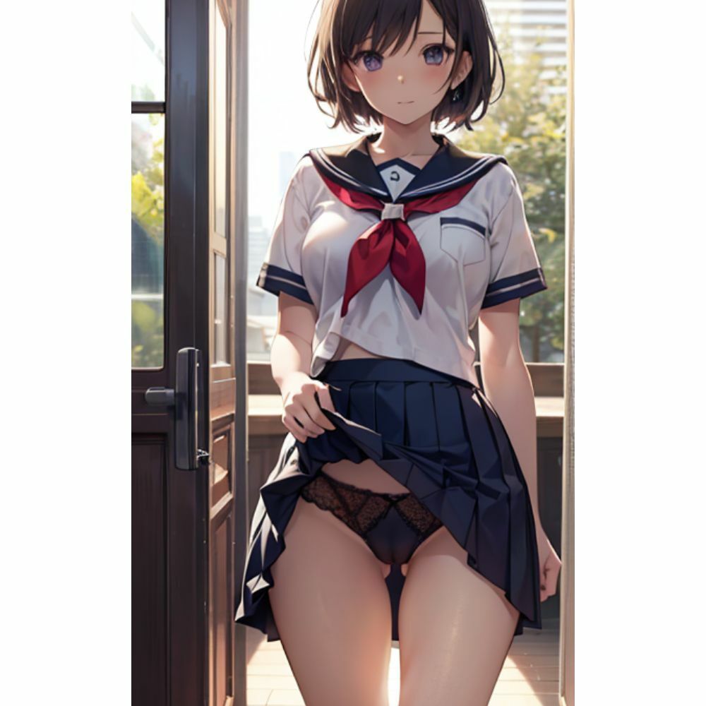 セルフパンチラ サンプル6ページ目