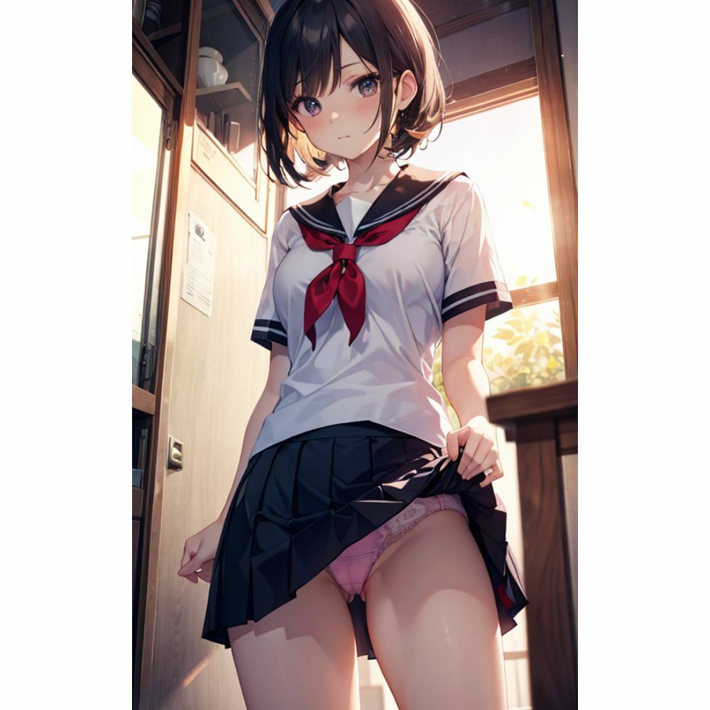 セルフパンチラ サンプル7ページ目