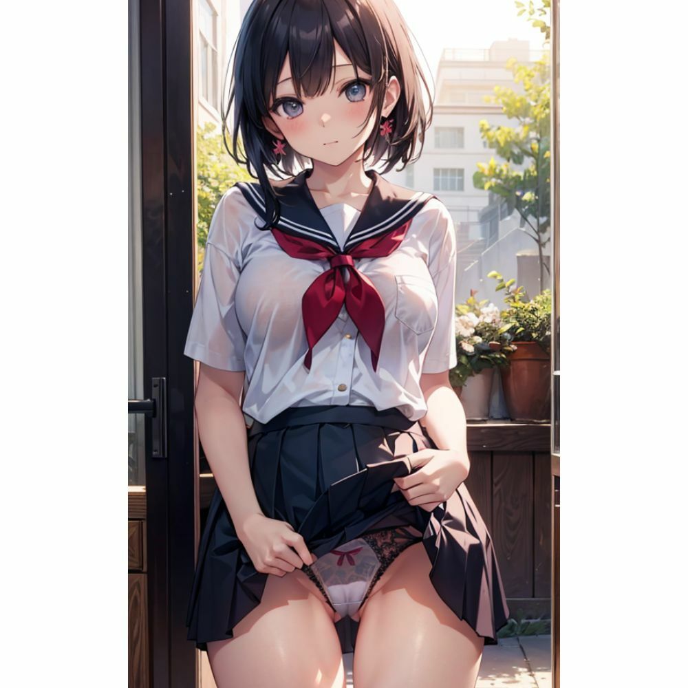 セルフパンチラ サンプル8ページ目