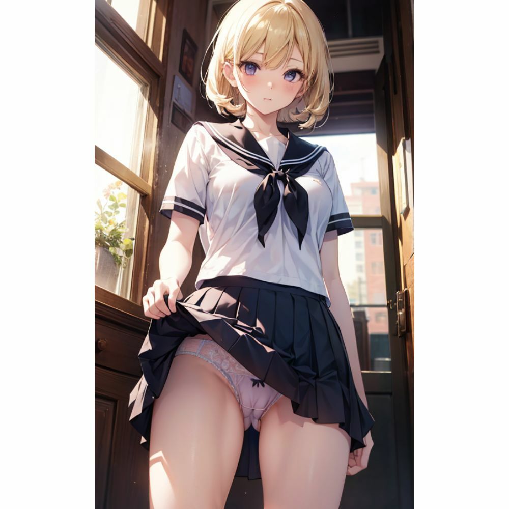 セルフパンチラ サンプル10ページ目