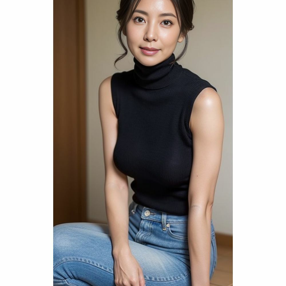 エレガント・セーターの誘い:冬の官能美 サンプル3ページ目