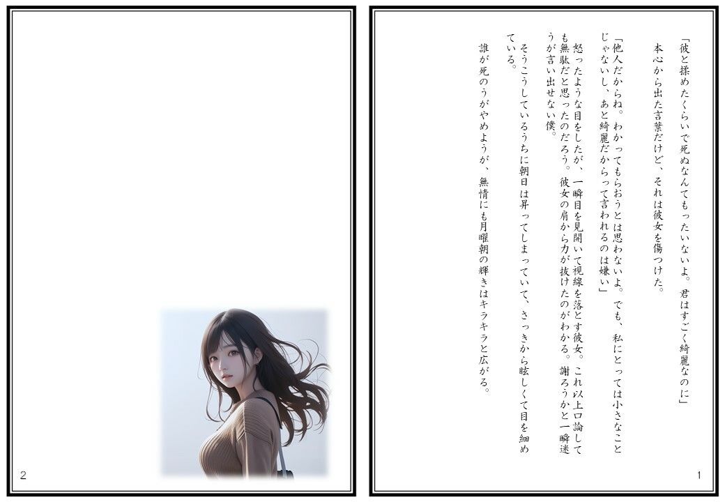 CG付き官能NTR小説 1 月曜日に飛ぶなら温泉に行こうよ サンプル2ページ目
