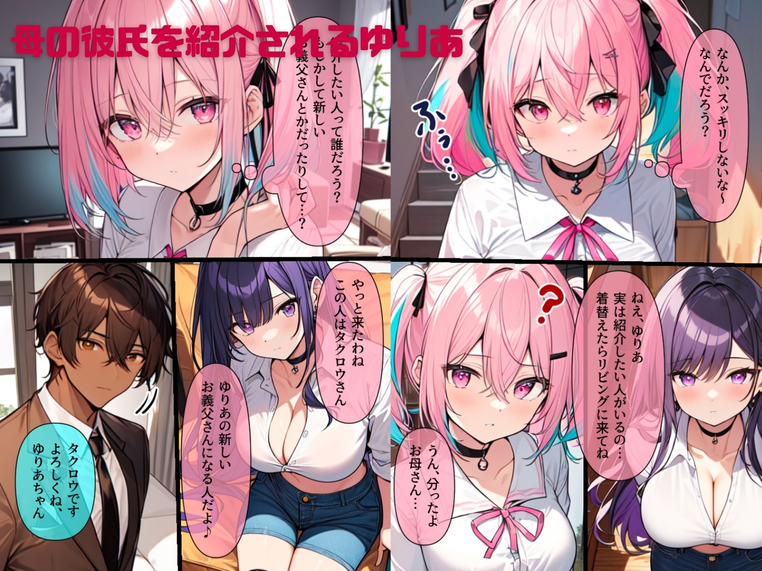 無表情むっつりギャルJK2〜メス堕ちさせて俺のモノにできたと思ってたら何時の間に義父に寝取られてました サンプル3ページ目