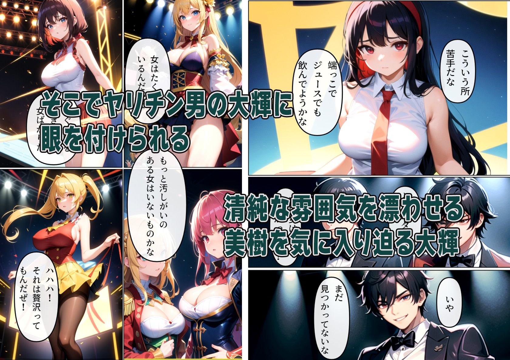 清純彼女がヤリチン男に堕とされる サンプル3ページ目